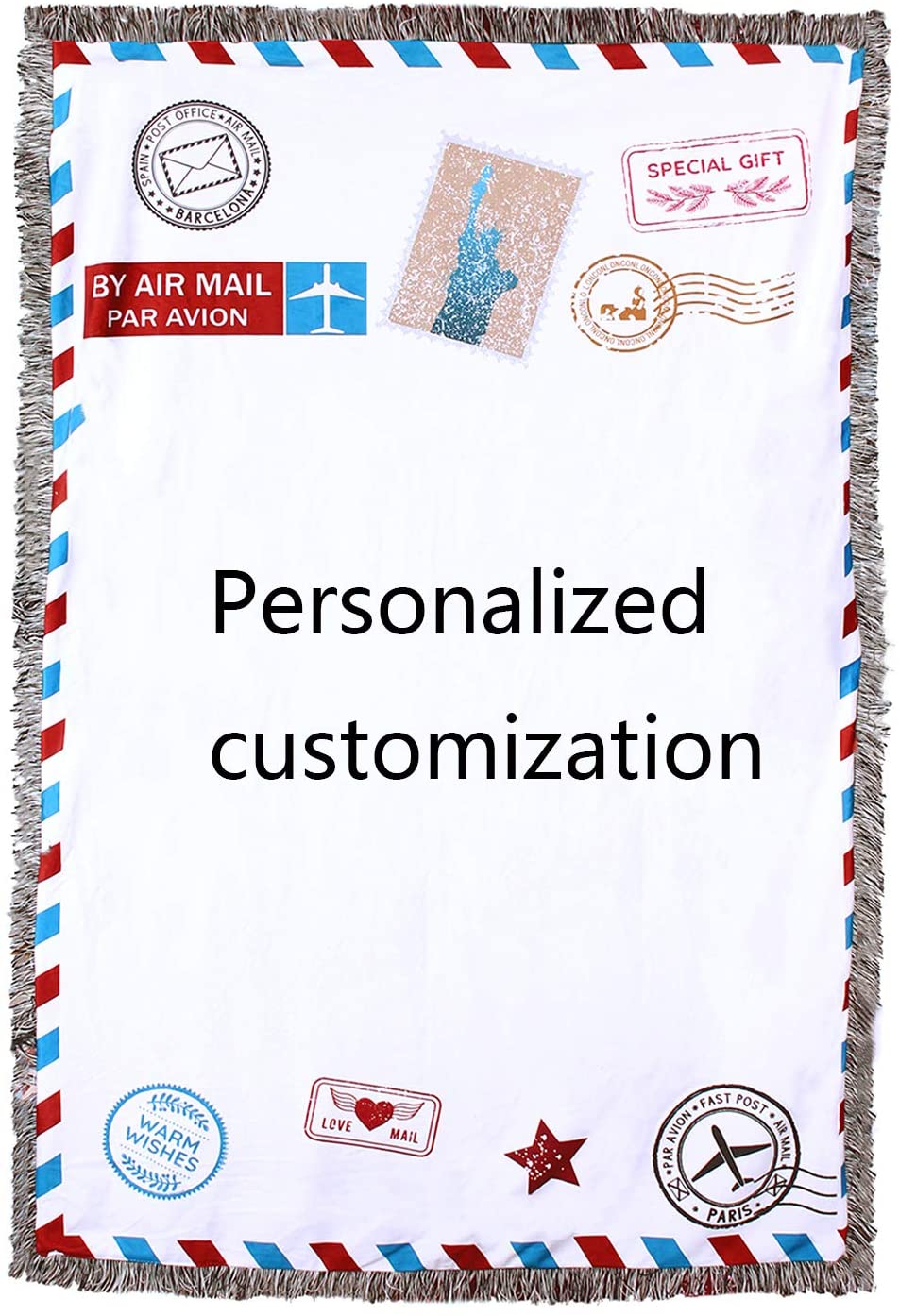 AirMail Throw Blanket 60" x 36"