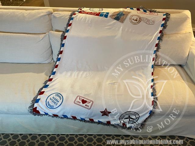 AirMail Throw Blanket 60" x 36" - Image 2