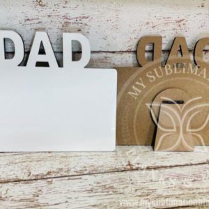 Dad Photo MDF Frame
