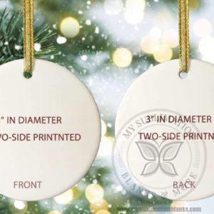 3" Ceramic Christmas BUNDLE Ornaments