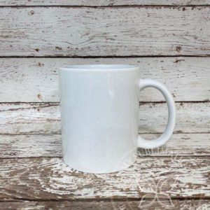 11oz. White Ceramic Sublimation Mug