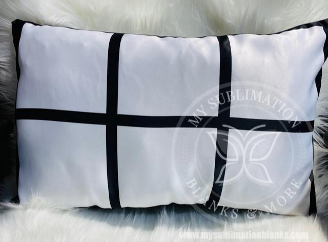 Six Panel Rectangle Pillowcase 12" x 19"