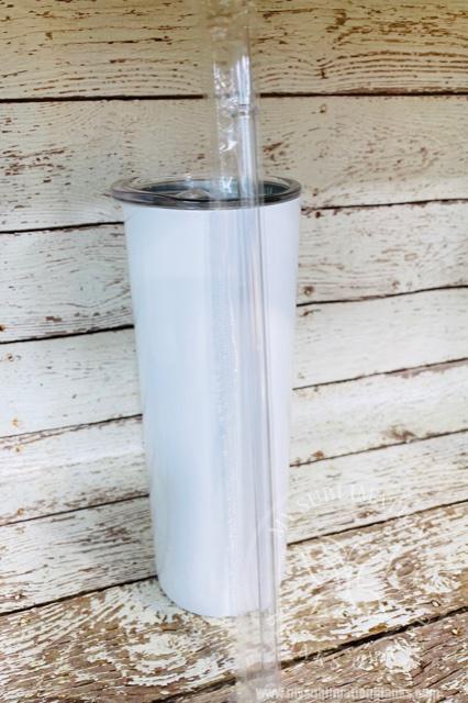 20 oz Skinny Tumbler with Straw