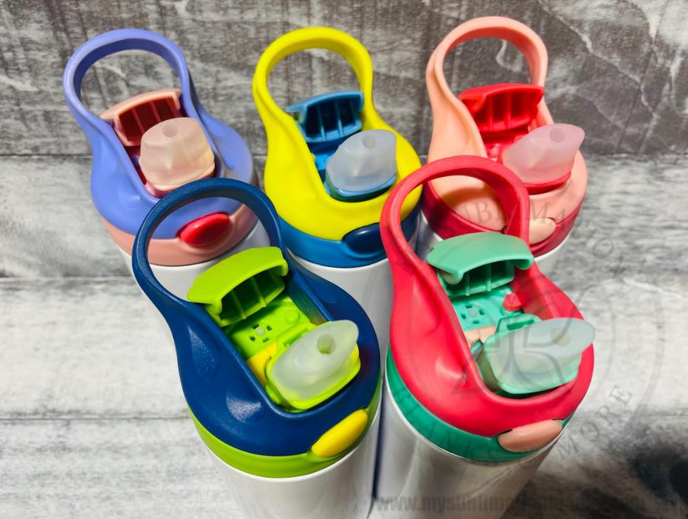 12oz. STRAIGHT Kids Flip Top Tumblers - Image 2