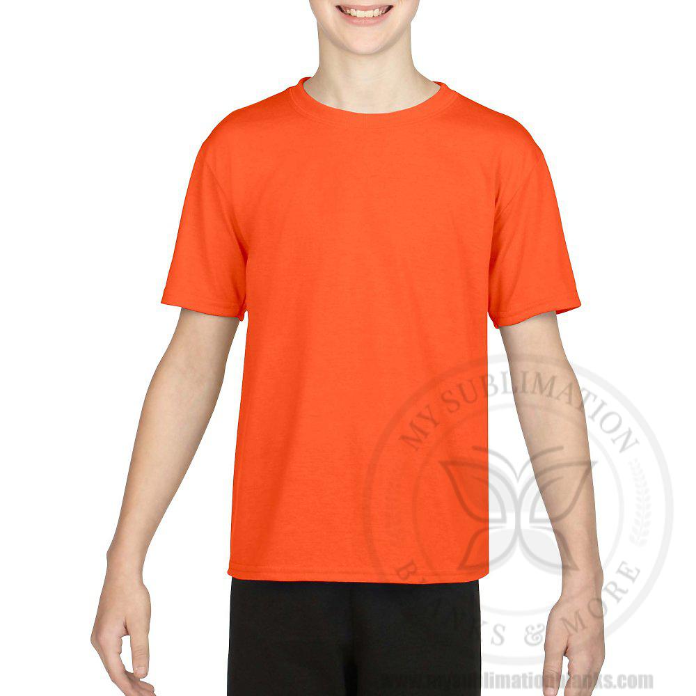 Gildan Youth Poly Performance-Cotton Feel - Image 4