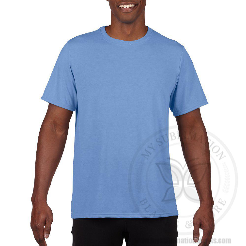 Adult Gildan 5oz Poly T-Shirt-Cotton Feel - Image 7