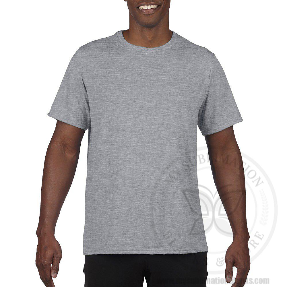 Adult Gildan 5oz Poly T-Shirt-Cotton Feel - Image 10
