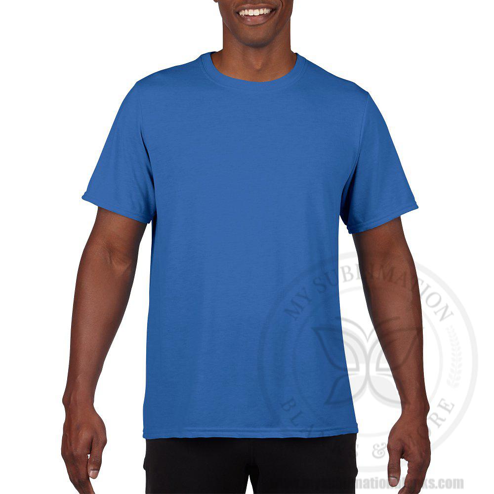 Adult Gildan 5oz Poly T-Shirt-Cotton Feel - Image 6
