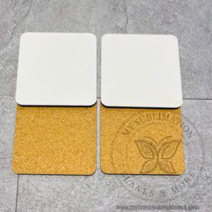 4" Coaster Single Sided Set of 4