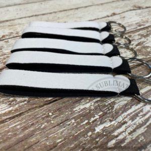 Neoprene Wristlet Key Chains- Set of 10