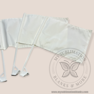 Car Flags with Poles