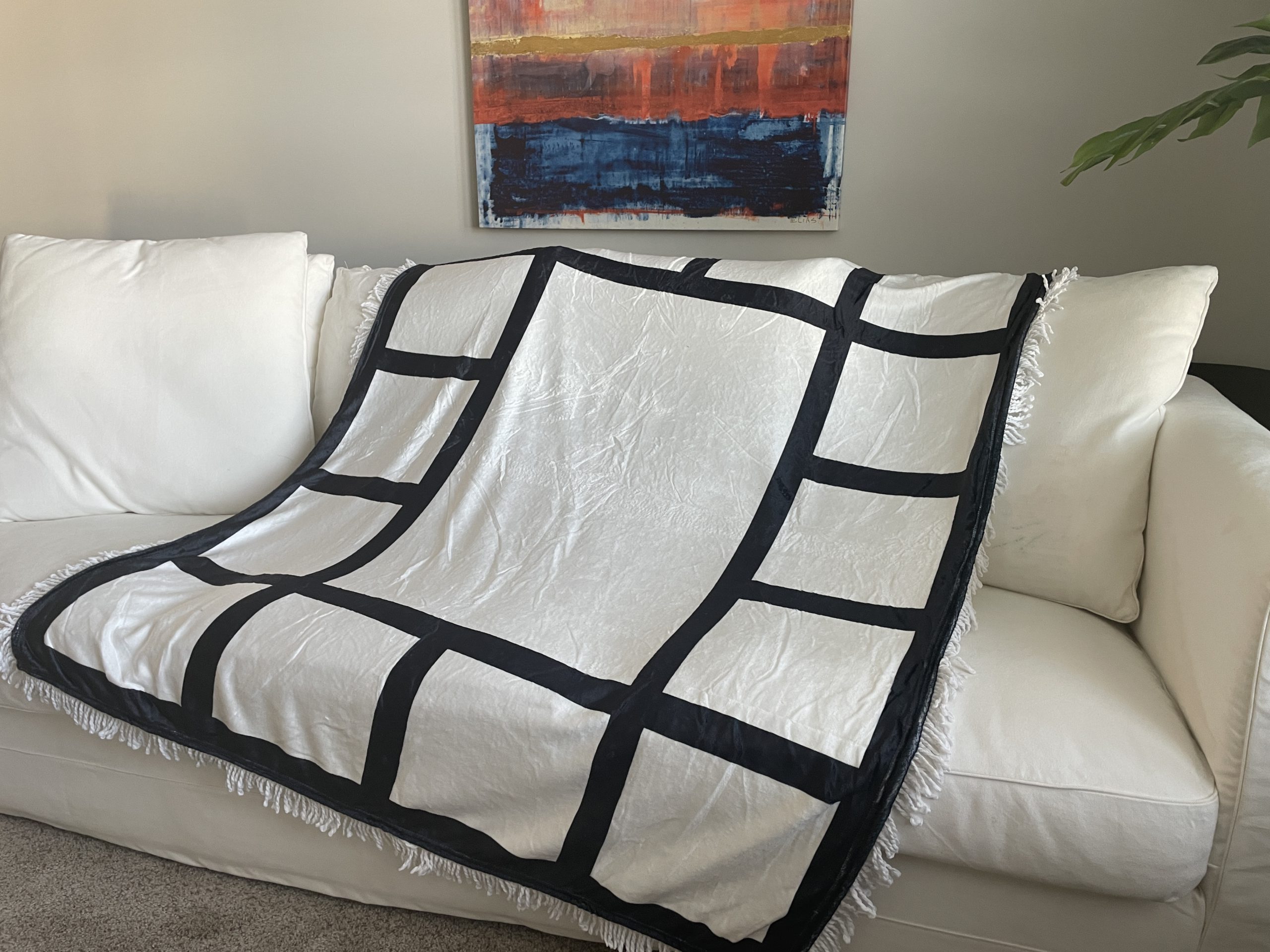 PANEL THROW BLANKETS - BLANK FOR SUBLIMATION